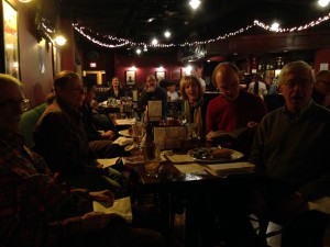 The crowd at the Pub Sing