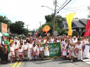 Parade marching