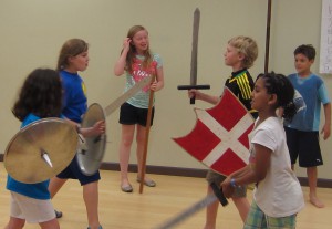 Children mummers play