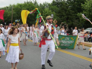 Leading the parade