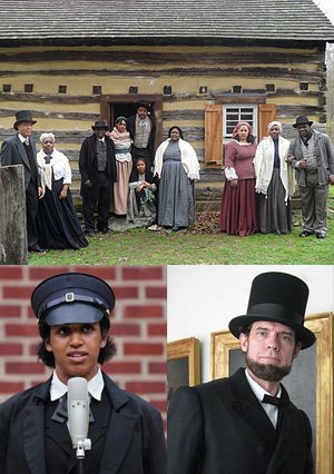 Jubilee Voices with Abraham Lincoln and Anna Maria Weems