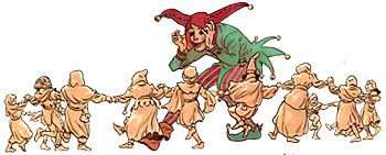 Charles Vess dancers from poster