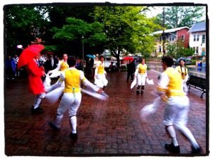 Morris Dancing in Takoma Park (photo by Betsy Fulford)