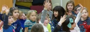 Children in classroom