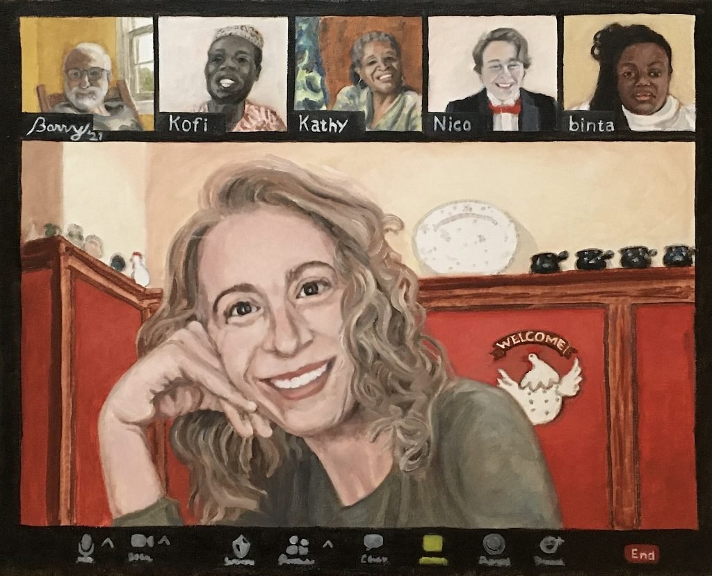 Jo DAS Barry Galef painting