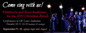 2022 Children's and Teen Auditions