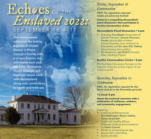 Echoes of the Enslaved 2022