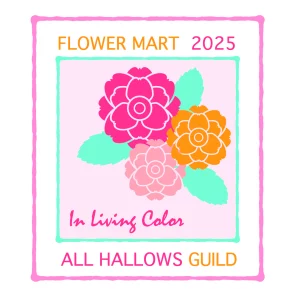 Flower Mart 2025 logo, In Living Color