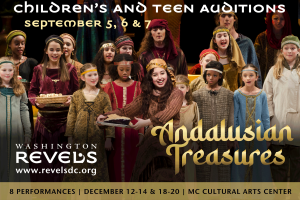 Children's and Teen Auditions for Andalusian Treasures: 2025 Winter Revels