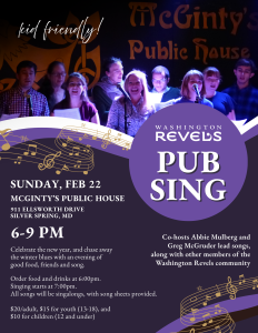 Pub Sing at McGinty's 2026
