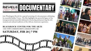 BlackRock Center for the Arts - Premiere of Jubilee Voices Documentary