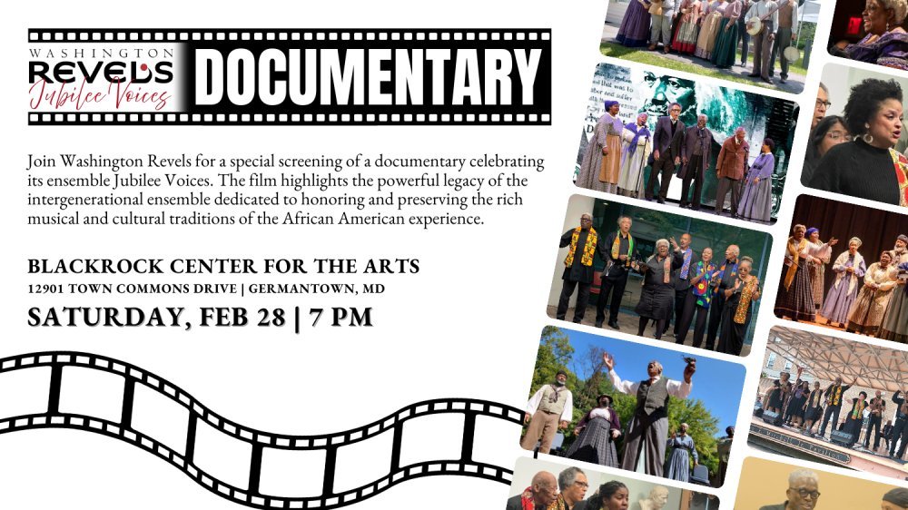BlackRock Center for the Arts - Premiere of Jubilee Voices Documentary