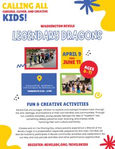 Legendary Dragons Spring Worship for ages 8-11