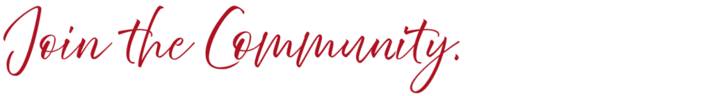 Join the Community.