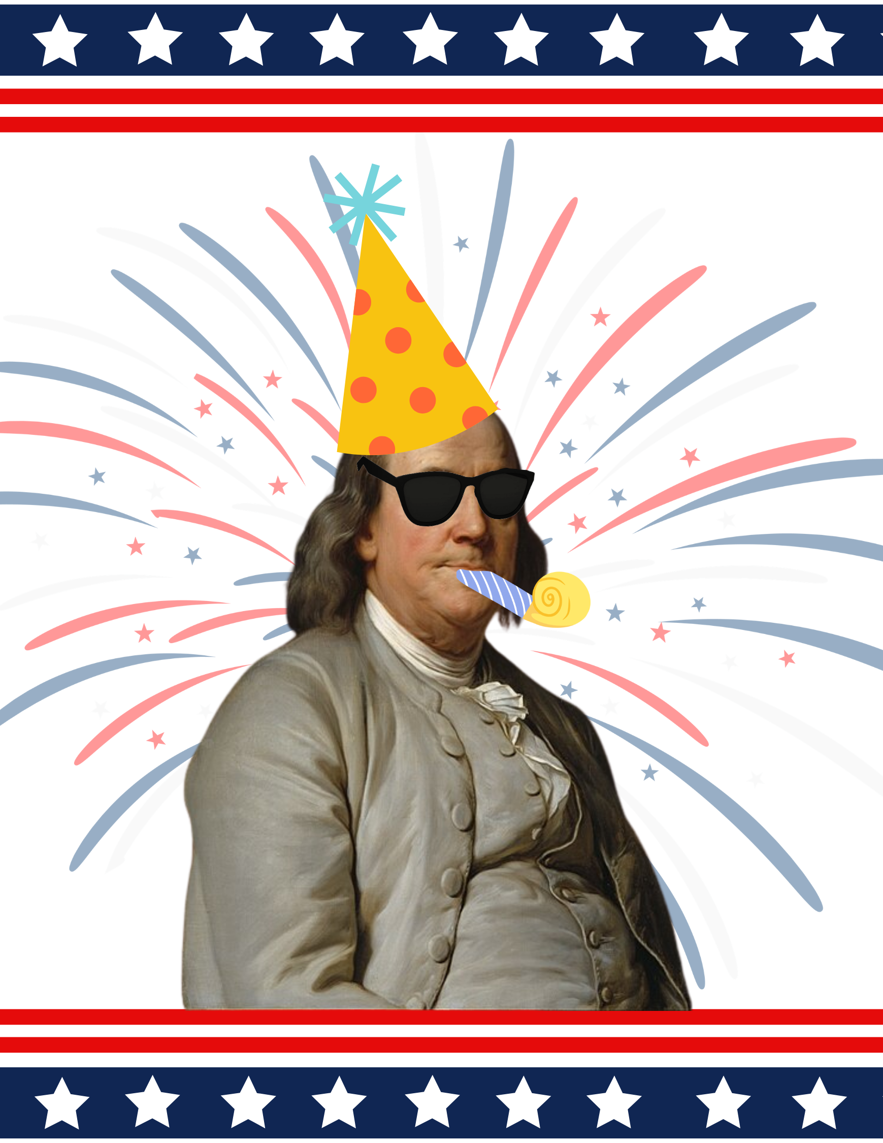 Party Like Its 1776 image of Ban Franklin